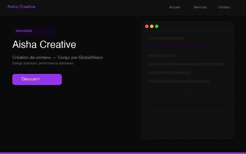 Branding Créatrice